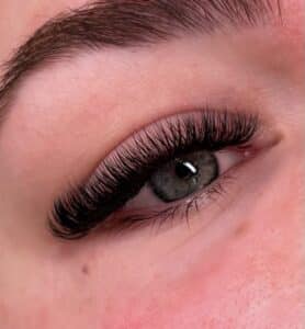 Volume Lashes completed at Charme Beauty